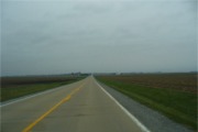 Landstrasse in Illinois