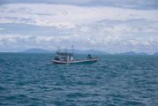 Fischerboot, Golf von Thailand