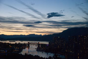 Vancouver, Abenddämmerung