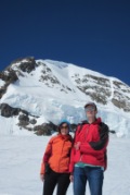 Ruth und Christoph in den Berner Alpen