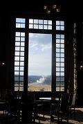 Blick aus dem Old Faithful Inn