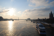 Der Rhein in Köln
